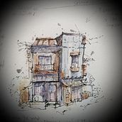 My project for course: Expressive Architectural Sketching with Colored Markers Ein Projekt aus dem Bereich Skizzenentwurf, Zeichnung, Architektonische Illustration, Sketchbook und Illustration mit Tinte von suse_h - 30.05.2022