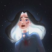 My project for course: Lighting and Color for Digital Portraits in Photoshop. Traditional illustration, Digital Illustration, and Digital Painting project by Gen Cooke - 06.03.2022