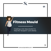 Fitness Mould - Sculpting you for a better tomorrow. UX / UI, Design, Br, ing, Identit, Digital Product Design, and App Design project by Sanjana Kalra - 06.03.2022