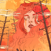 My project for course: Illustration Techniques with Digital Watercolor. Traditional illustration, Digital Illustration, Watercolor Painting, Portrait Drawing, and Digital Drawing project by Simona Vaitkeviciute - 04.30.2022