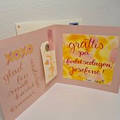My project for course: Small-Format Lettering. Traditional illustration, Lettering, H, and Lettering project by Anne - 01.20.2023