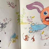 My project for course: Introduction to Children’s Illustration. Traditional illustration, Fine Arts, Painting, Pencil Drawing, Drawing, Watercolor Painting, Children's Illustration, and Narrative project by Trisha Berry - 06.04.2022