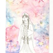 My project for course: Modern Watercolor Techniques. Traditional illustration, Fine Arts, Painting, and Watercolor Painting project by biruteis - 06.04.2022