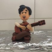 Mi proyecto del curso: Modelado de personajes con pasta de azúcar. Design, Character Design, and DIY project by Mónica Guillén Arambula - 06.04.2022