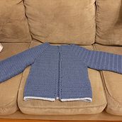 Mi proyecto del curso:  Top-down: prendas a crochet de una sola pieza. Fashion Design, Fiber Arts, DIY, Crochet, and Textile Design project by yaniraeb - 06.05.2022
