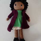 Mi proyecto del curso: Amigurumi: diseño de ropa, pelo y complementos. Crochê projeto de Sheila Hernández - 05.06.2022