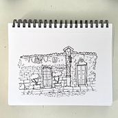 Mi proyecto del curso: Dibujo arquitectónico expresivo con marcadores de colores. Un progetto di Bozzetti, Disegno, Illustrazione architettonica, Sketchbook e Illustrazione con inchiostro di Rene Rdgz - 05.06.2022