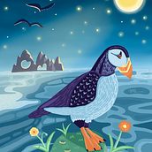 My project for course: Digital Illustration: Create a Colorful Nature Scene . Ilustrasi tradisional, Ilustrasi Digital & Ilustrasi Naturalistik proyek oleh Malgosia Majewska - 06.05.2022