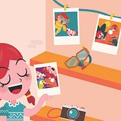 Mi proyecto del curso: Ilustración infantil para publicaciones editoriales. Traditional illustration, Character Design, Digital Illustration, Children's Illustration, and Editorial Illustration project by José Cuida Bravo - 06.05.2022