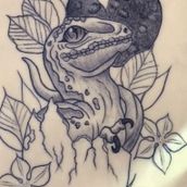 Mi proyecto del curso: Tatuaje para principiantes. Un projet de Conception de tatouage de Sandra - 05.06.2022