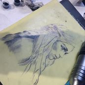 Mi proyecto del curso: Técnicas de tatuaje blackwork con línea fina. Un progetto di Design di tatuaggi di sergio andazol rondon - 05.06.2022