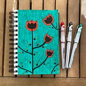 Meu projeto do curso: Patterns botânicos para sketchbook: conquiste a página em branco. Traditional illustration, Pattern Design, Botanical Illustration, and Sketchbook project by Laura Brandes - 05.22.2022