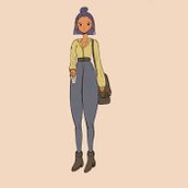 My project for course: Drawing Appealing Characters with Personality - Mia. Character Design, Sketching, Drawing, Stor, telling, Stor, board, Artistic Drawing, and Narrative project by artofpine - 06.06.2022