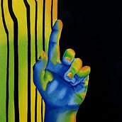 Por Nossos Vazios. Artes plásticas, Pintura Acrílica, Pintura, Criatividade, Desenvolvimento de portfólio, e Desenho artístico projeto de Amanda Alves Ribeiro - 06.06.2022