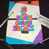 Mi proyecto del curso: Lettering inspirado en grafiti. Projekt z dziedziny T, pografia,  Kaligrafia, T, pografia, Projektowanie t, pografii,  Pismo dekorac i jne użytkownika Deiver Alexis Rodriguez Sanabria - 15.06.2022