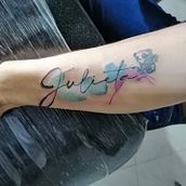 Julieta. Tattoo Design project by Jefferson Andres Gonzalez Quintero - 06.07.2022