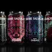 Serie Salvaje. Traditional illustration, and Design project by Elia Sánchez Martín - 06.07.2022
