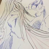 Mi proyecto del curso: Sketchbook fantástico: dibuja personajes desde la imaginación. Traditional illustration, Creativit, Drawing, and Sketchbook project by Dan Carreras - 06.08.2022
