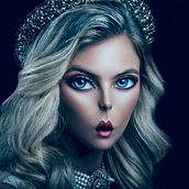 Efecto Caricatura. Un proyecto de Fotografía, Diseño, Diseño gráfico, Post-producción fotográfica , Collage, Retoque fotográfico, Fotografía de retrato, Concept Art y Fotografía digital de Victoria Puerto Gallardo - 08.06.2022