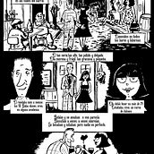 Mi proyecto del curso: Técnicas de entintado para cómic e ilustración. La extraña pareja.. Un proyecto de Ilustración tradicional, Bellas Artes, Pintura, Cómic e Ilustración con tinta de Fernando Moreno - 08.06.2022