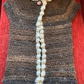 Mi proyecto del curso:  Top-down: prendas a crochet de una sola pieza. Design de moda, Tecido, DIY, Crochê, e Design têxtil projeto de vanessaperezbizama - 08.06.2022