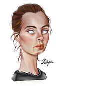 My project: Digital portrait . % Monica Hogas tarafından hazırlanan Eskiz çizimi, Çizim, Portre Çizimi, Sanatsal Çizim, Ve Eskiz defteri projesi - 06.02.2022