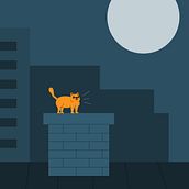 Cat Lady . % Andreea Moise tarafından hazırlanan Animas, on, 2D Animas, Ve on projesi - 06.08.2022