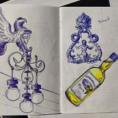 sketchbook GENOVA-MILANO Ein Projekt aus dem Bereich Traditionelle Illustration, Collage, Urban Art, Bleistiftzeichnung, Zeichnung, Aquarellmalerei und Sketchbook von Maya Saupe Morocho - 08.06.2022