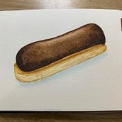 Mi proyecto del curso:  Ilustración gastronómica con acuarela. Traditional illustration, Fine Arts, Painting, and Watercolor Painting project by Gabilú Fonseca - 06.08.2022