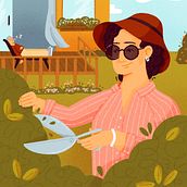 My project for course: Colorful Digital Illustration in Procreate. Traditional illustration, Drawing, Digital Illustration, and Digital Drawing project by Tayla de Beer - 06.08.2022