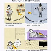 Mi proyecto del curso: Viñetas ilustradas: historias que traspasan la pantalla. Un proyecto de Bellas Artes, Cómic, Dibujo, Stor, telling, Stor y board de Euge Miqueo - 09.06.2022