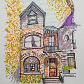 Mi proyecto del curso: Dibujo arquitectónico expresivo con marcadores de colores. Sketching, Drawing, Architectural Illustration, Sketchbook & Ink Illustration project by Luz Etcheberry - 06.06.2022