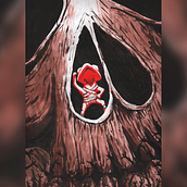 FRYNUS. Projekt z dziedziny Trad, c, jna ilustracja, Projektowanie postaci,  Malarstwo, Fotomontaż i Narracja użytkownika Yanko Vladimir Cardona Malagon - 09.06.2022