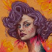Il mio progetto del corso: Ritratto illustrato con Procreate. Traditional illustration, Digital Illustration, and Portrait Drawing project by lor_23 - 01.17.2022