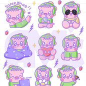 Ilustración kawaii: crea personajes encantadores . Traditional illustration, Character Design, and Manga project by Alís Mc Cann - 06.02.2022