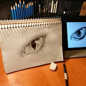 Tattoo su pelle sintetica. Tattoo Design project by Dalila - 06.10.2022
