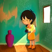 My project for course: Lighting Principles for Digital Painting. Traditional illustration, Digital Illustration, and Digital Painting project by catherine_liew - 06.09.2022