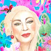 Mi proyecto del curso: Retrato ilustrado en acuarela. Traditional illustration, Fine Arts, Painting, Drawing, Watercolor Painting, Portrait Drawing, and Artistic Drawing project by Monica Mardare - 06.10.2022