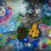 Mi proyecto del curso: Técnicas modernas de acuarela. Un proyecto de Ilustración tradicional, Bellas Artes, Pintura y Pintura a la acuarela de Adelina Santos Rodríguez - 09.06.2022
