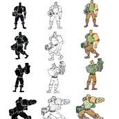 Mi proyecto del curso: Introducción al diseño de personajes para animación y videojuegos. Traditional illustration, Animation, Character Design, Video Games, and Game Design project by Sergio Emmanuel Ramirez - 06.11.2022