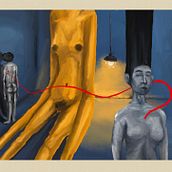 Surrealistic Painting. Een project van Craft, Schilderij y  Olieverfschilderij van Jessada Rakson - 11.06.2022