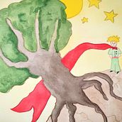 Mon projet du cours : Illustration pour enfants à l’aquarelle. Traditional illustration, Fine Arts, Painting, Drawing, Watercolor Painting, and Children's Illustration project by Barbey Carole - 06.11.2022