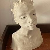 My project for course: Introduction to Clay Figurative Sculpture. Fine Arts, and Sculpture project by jiljarvis - 06.11.2022