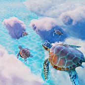 Magic Migration. Traditional illustration, Painting, and Digital Painting project by José Daniel Ramírez Amador - 06.12.2022