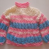 Mi proyecto del curso: Introducción al tejido de punto de prendas oversize. Un proyecto de Diseño de complementos, Diseño de moda, Tejido y Tejido de punto de Leslie Guzman - 12.06.2022