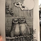 My project for course: Dip Pen and Ink Illustration: Capturing The Natural World. Sketching, Drawing, Artistic Drawing, Sketchbook, Ink Illustration, and Naturalistic Illustration project by chayanisboonchuay - 06.12.2022