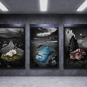 Collage digitale su Photoshop: composizione ed effetti visivi - Giulia. Photograph, Collage, Photo Retouching, Fine-Art Photograph, Photographic Composition, and Photomontage project by Giulia Gadaleta - 06.13.2022
