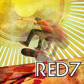 RED7. Traditional illustration, Fine Arts, and Poster Design project by headley_designer - 06.13.2022