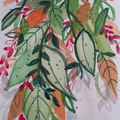 My project for course: Artistic Floral Watercolor: Connect with Nature. Traditional illustration, Painting, Watercolor Painting, and Botanical Illustration project by andreawebster - 06.13.2022