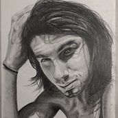 My project for course: Realistic Portrait with Graphite Pencil. Un projet de Illustration traditionnelle, Beaux Arts, Esquisse , Dessin au cra, on, Dessin, Dessin de portrait, Dessin réaliste, Dessin artistique , et Dessin anatomique de lestertroughton - 09.06.2022